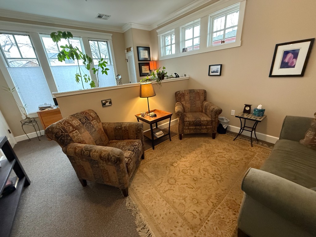 Therapy office - comfortable and professional counseling space